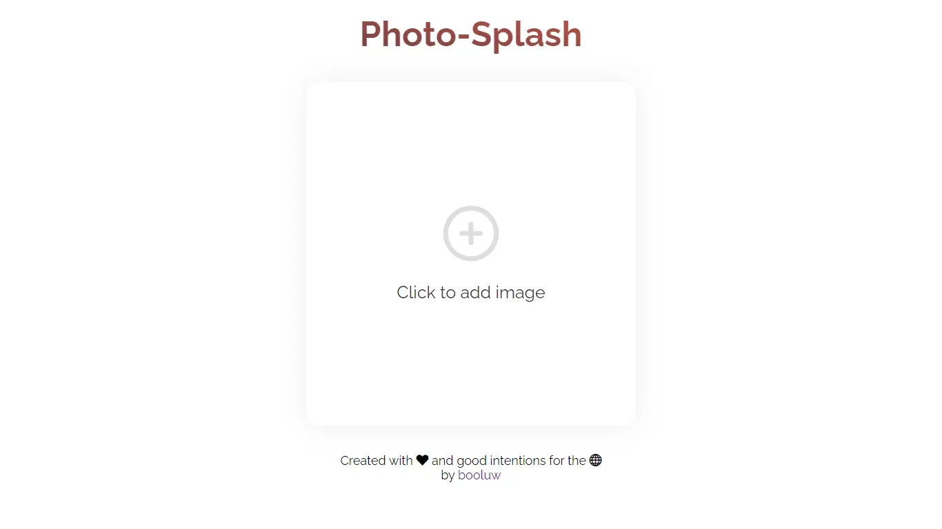 Thumbnail of Photosplash: Add text overlays to your images